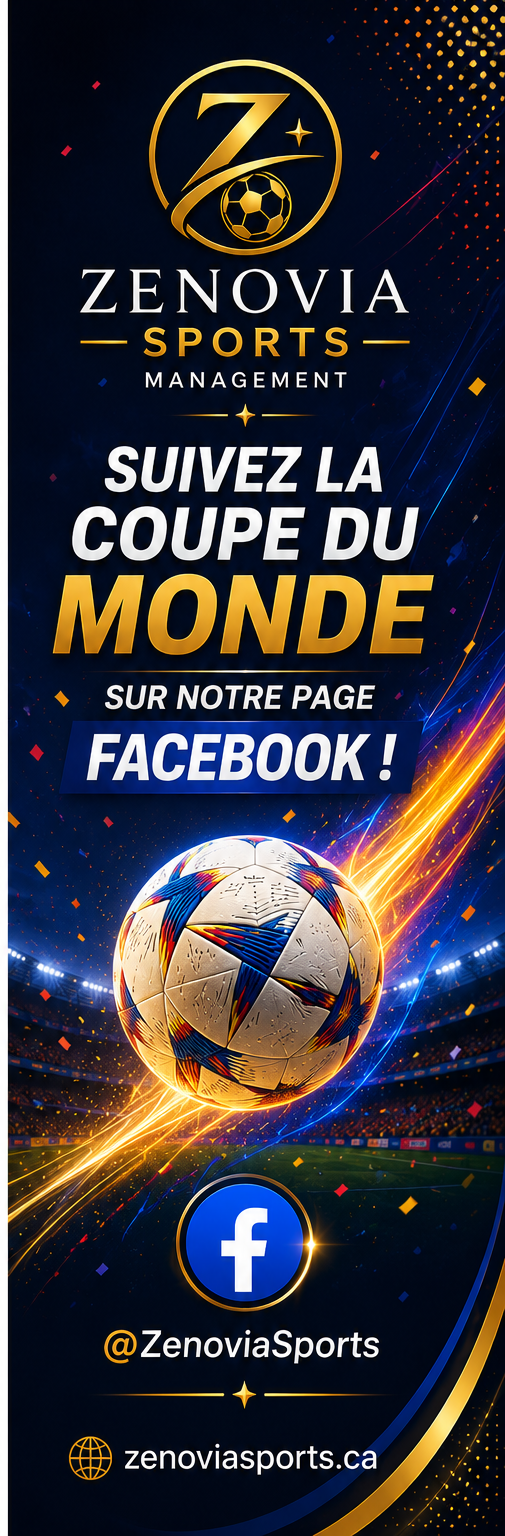 Zenovia Sports — Suivez la Coupe du Monde sur notre page Facebook @ZenoviaSports